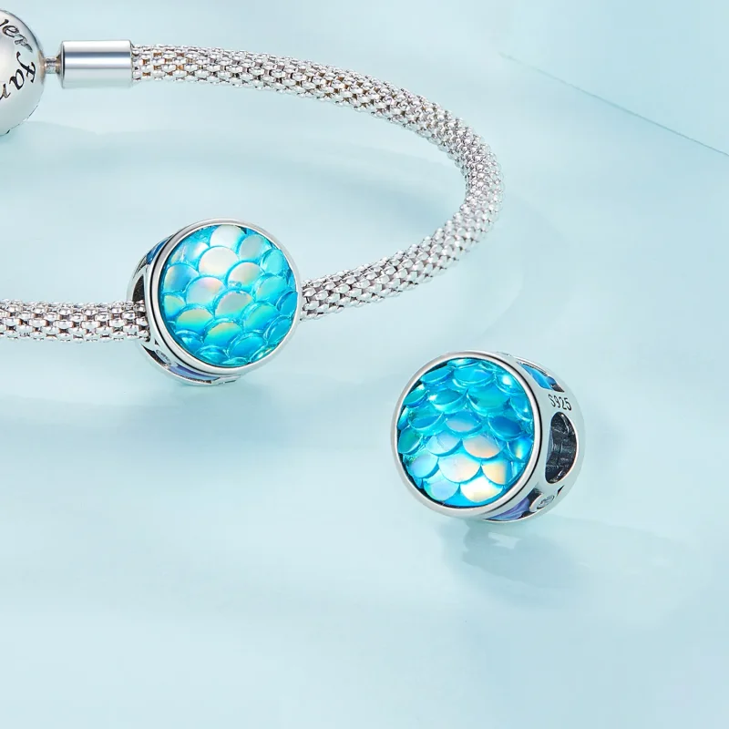 (image for) Pandora Style Fish Scales Charm - SCC2412 - View 4