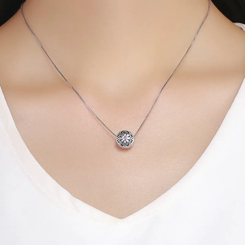 (image for) Pandora Style Flower of Friendship Charm - SCC740 - View 5