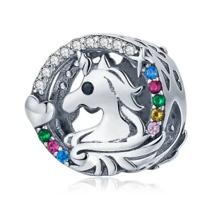 (image for) Pandora Style Flying Pony Charm - BSC476