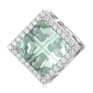 (image for) Pandora Style Four Leaf Clover Charm - BSC667
