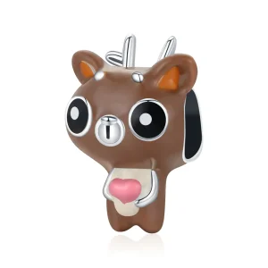 (image for) Pandora Style Funny Deer Charm - SCC1934