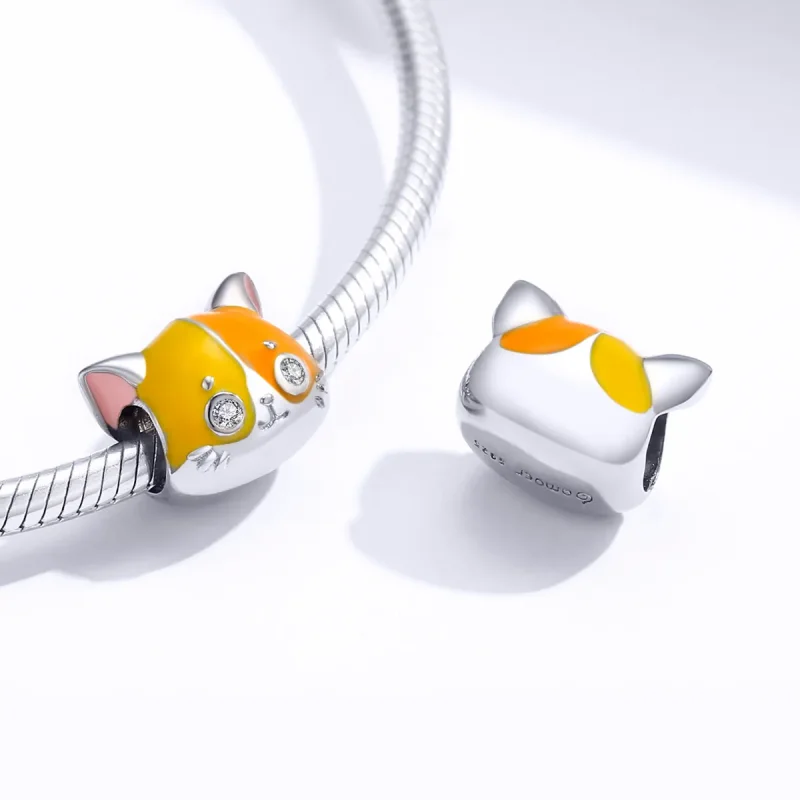 (image for) Pandora Style Garfield Charm - BSC189 - View 4