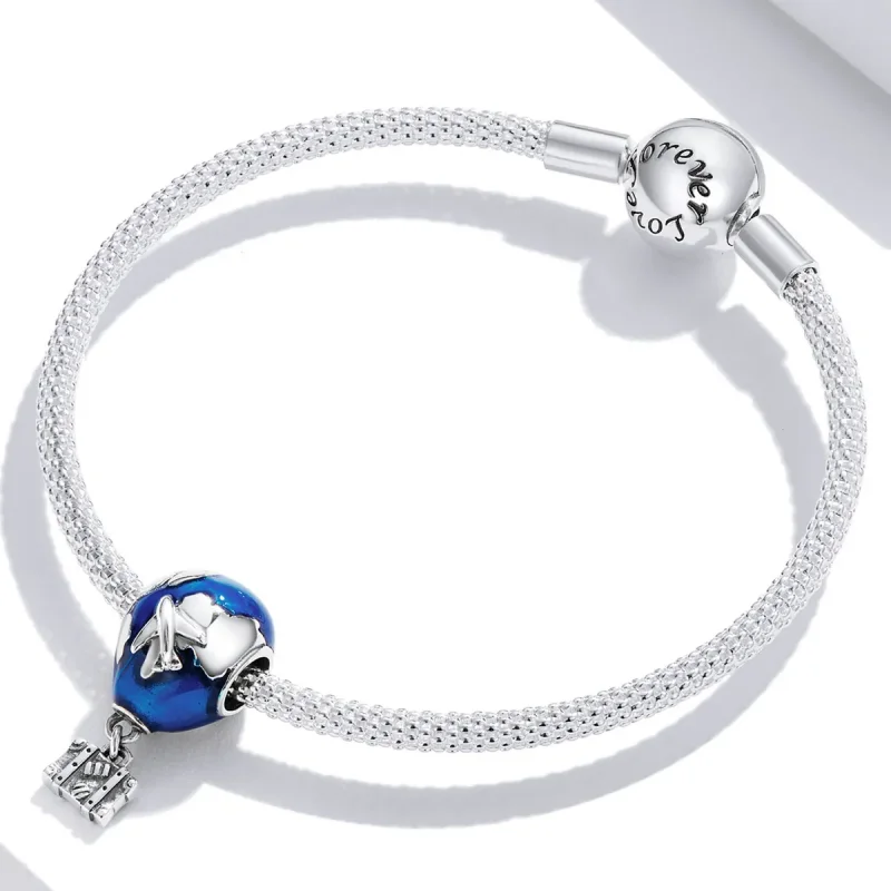 (image for) Pandora Style Globetrotter - Hot Air Balloon Charm - SCC2028 - View 3