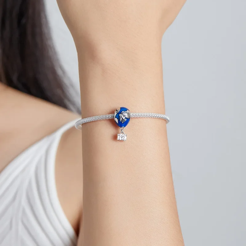 (image for) Pandora Style Globetrotter - Hot Air Balloon Charm - SCC2028 - View 5