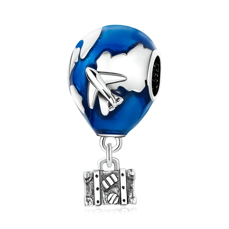 (image for) Pandora Style Globetrotter - Hot Air Balloon Charm - SCC2028