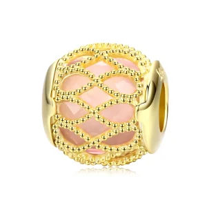 (image for) Pandora Style Gold-Plated Infinite Love Charm - SCC1315