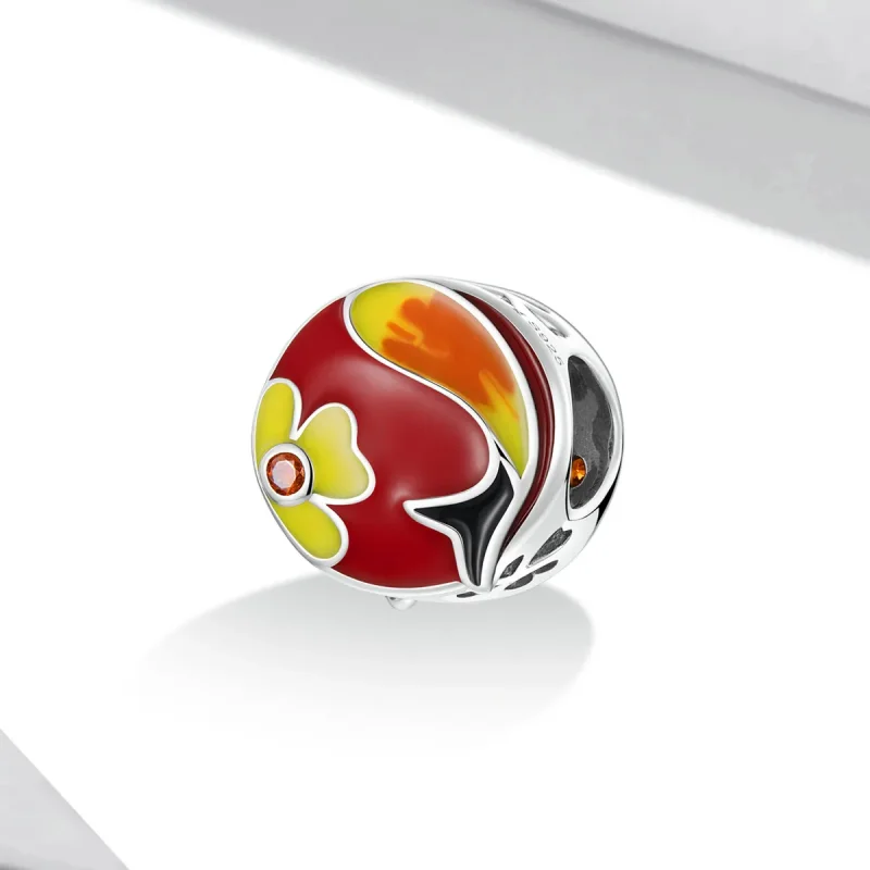 (image for) Pandora Style Good Luck Koi Charm - SCC2066 - View 2