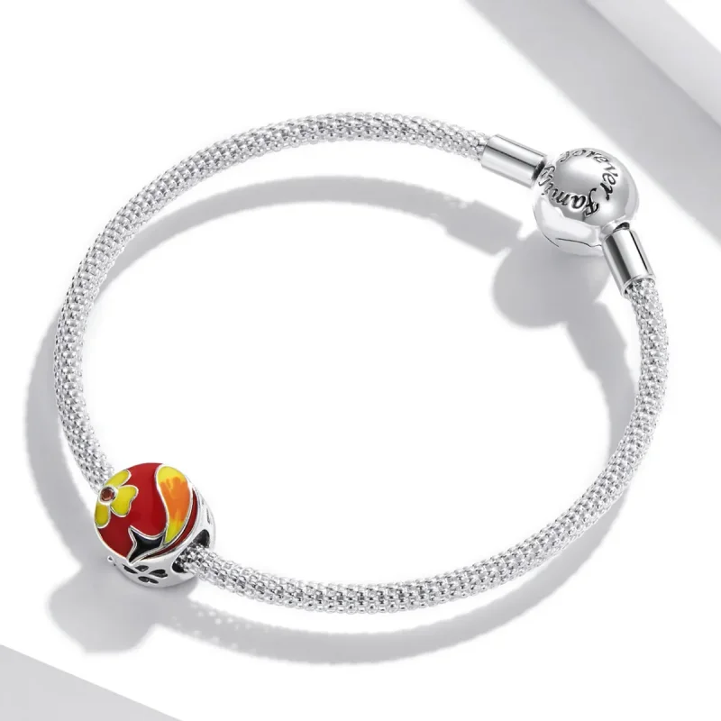 (image for) Pandora Style Good Luck Koi Charm - SCC2066 - View 3