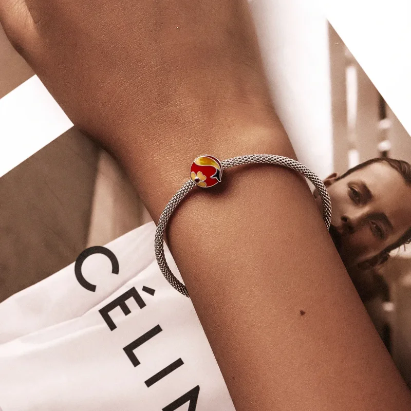 (image for) Pandora Style Good Luck Koi Charm - SCC2066 - View 5
