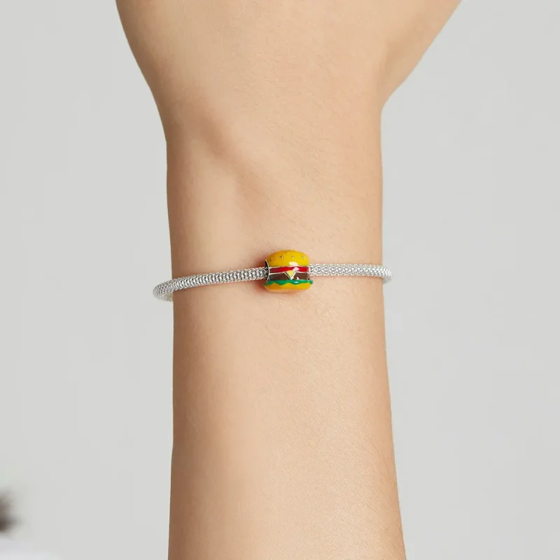(image for) Pandora Style Gourmet Burger Charm - SCC2014 - View 5