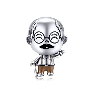 (image for) Pandora Style Grandfather Charm - BSC176