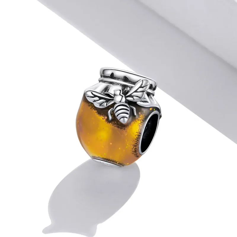 (image for) Pandora Style Honey Pot Charm - SCC1914 - View 2