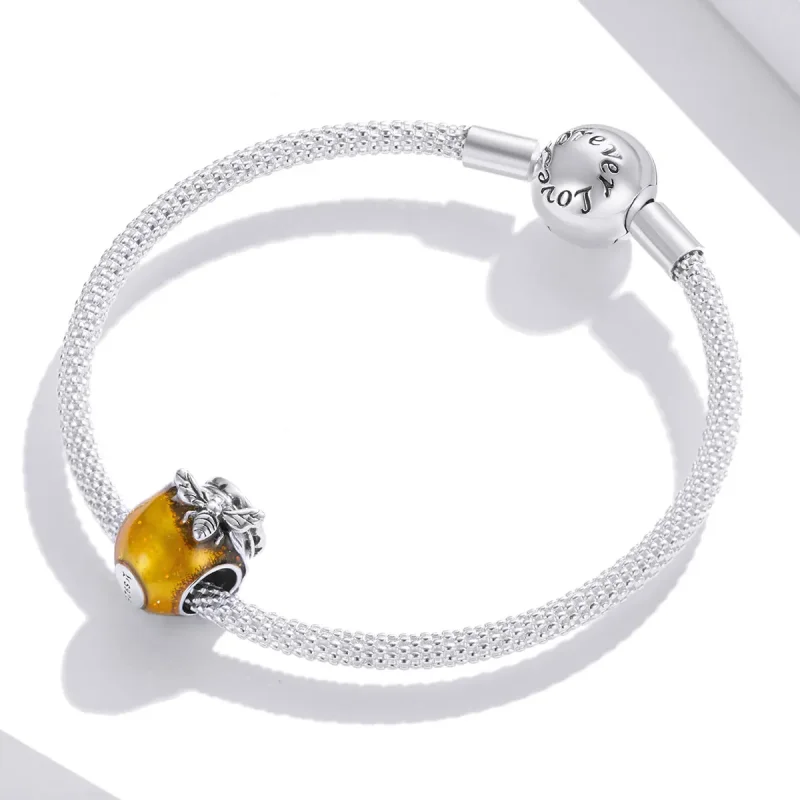 (image for) Pandora Style Honey Pot Charm - SCC1914 - View 3