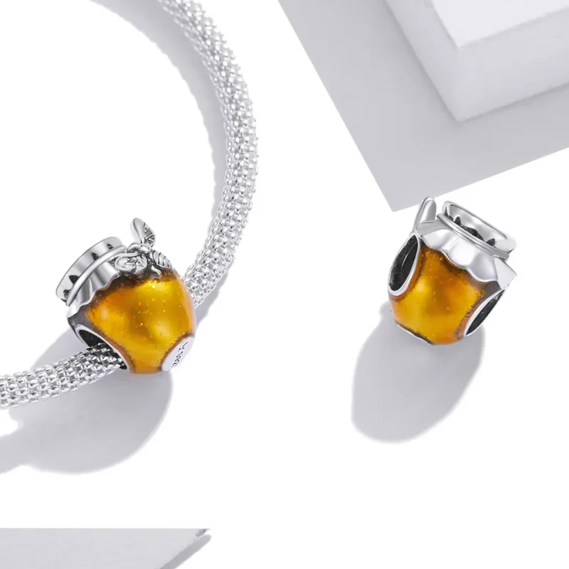 (image for) Pandora Style Honey Pot Charm - SCC1914 - View 4