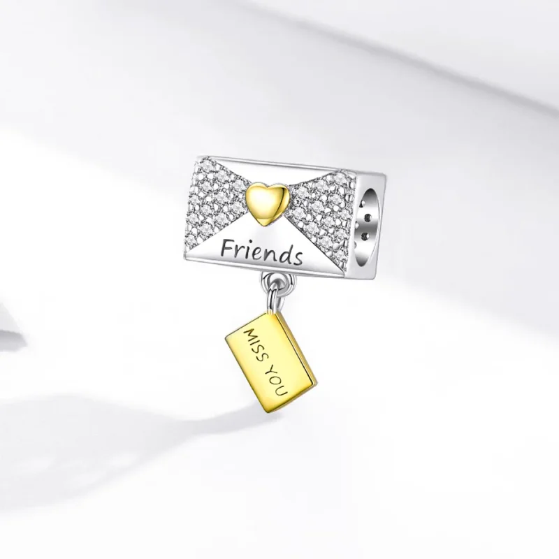 (image for) Pandora Style Intimacy - Envelope Charm - BSC468 - View 2