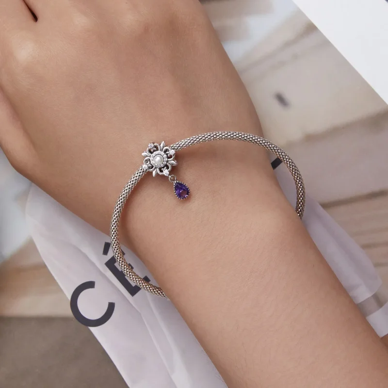 (image for) Pandora Style Iris Charm - BSC674 - View 5