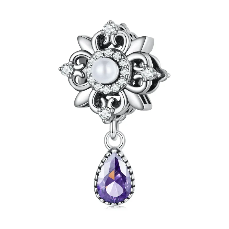 (image for) Pandora Style Iris Charm - BSC674