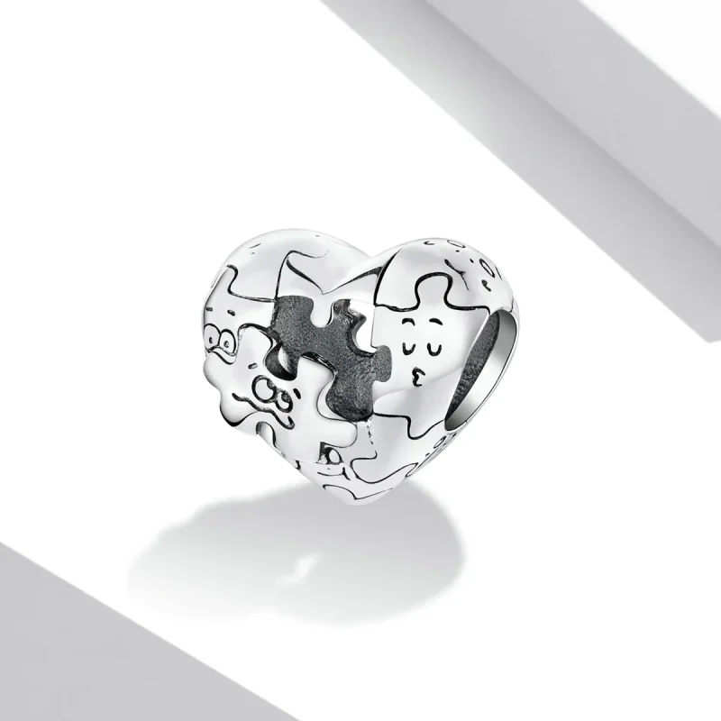 (image for) Pandora Style Jigsaw Puzzle Charm - BSC557 - View 2