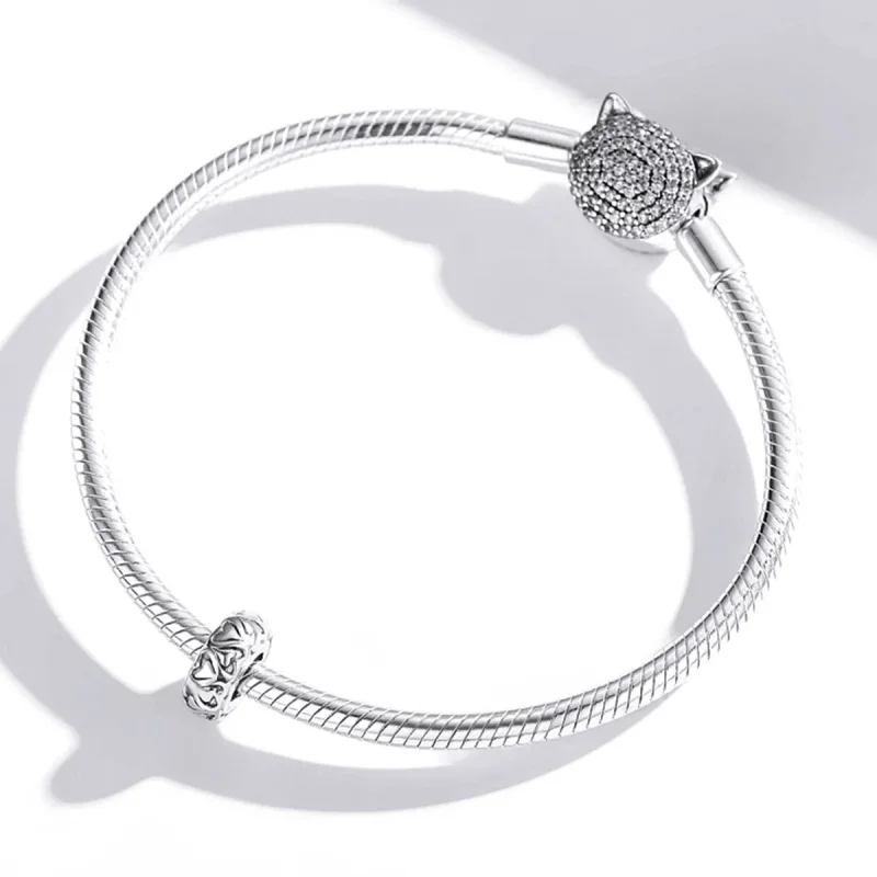 (image for) Pandora Style Lace Love Spacer Charm - SCC1949 - View 4