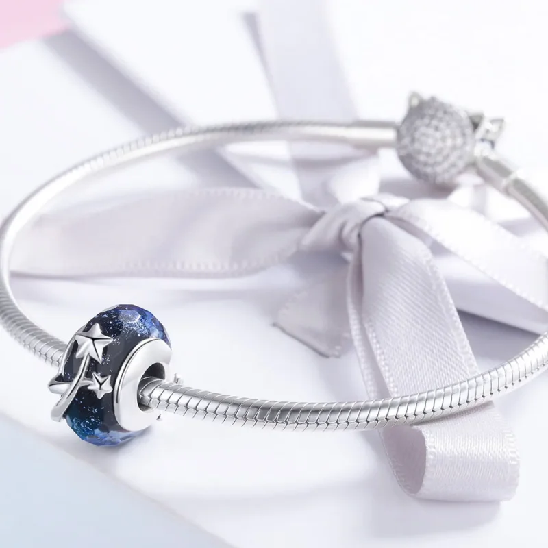 (image for) Pandora Style Late Autumn Night Sky Charm - SCC861 - View 4