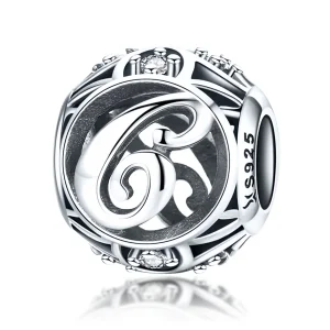 (image for) Pandora Style Letter-C Charm - SCC738-C