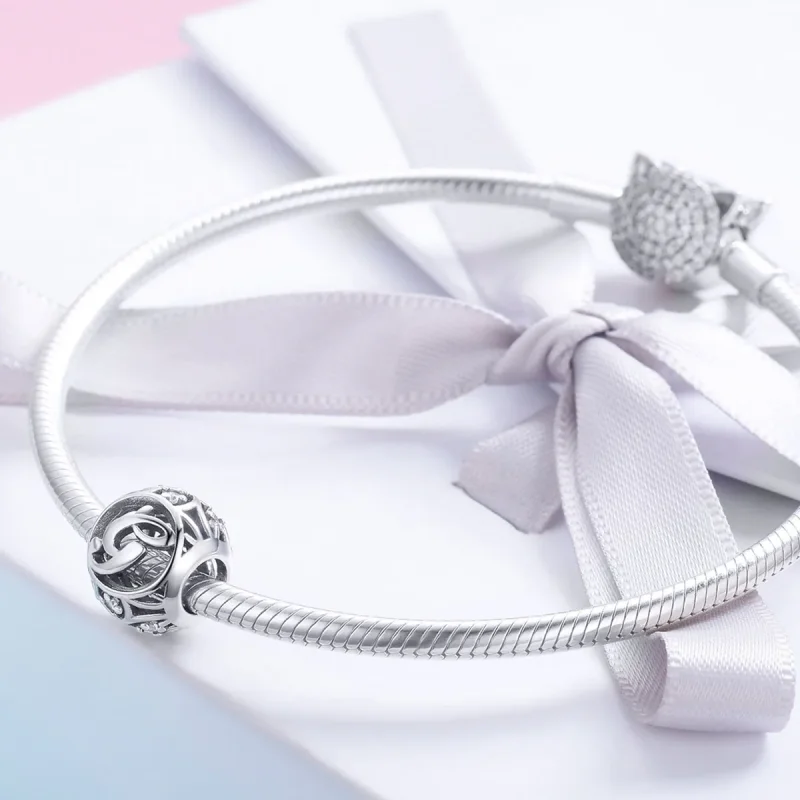 (image for) Pandora Style Letter-G Charm - SCC738-G - View 4
