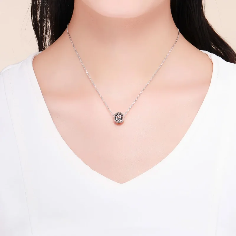 (image for) Pandora Style Letter-Q Charm - SCC738-Q - View 5