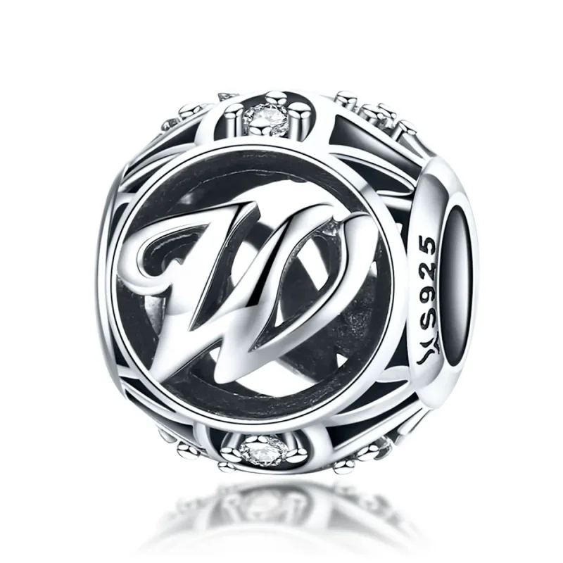 (image for) Pandora Style Letter-W Charm - SCC738-W