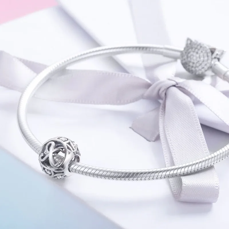 (image for) Pandora Style Letter-X Charm - SCC738-X - View 4