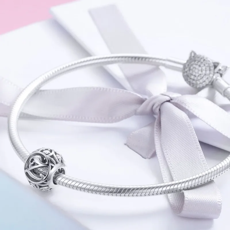 (image for) Pandora Style Letter-Z Charm - SCC738-Z - View 4