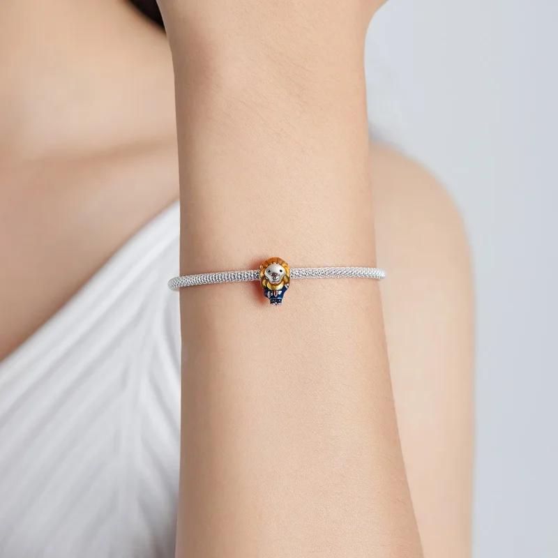 (image for) Pandora Style Lion Mayor Charm - SCC1963 - View 5