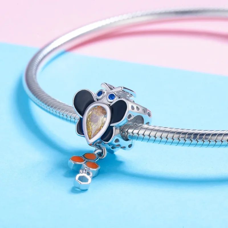 (image for) Pandora Style Little Bee Charm - BSC009 - View 3