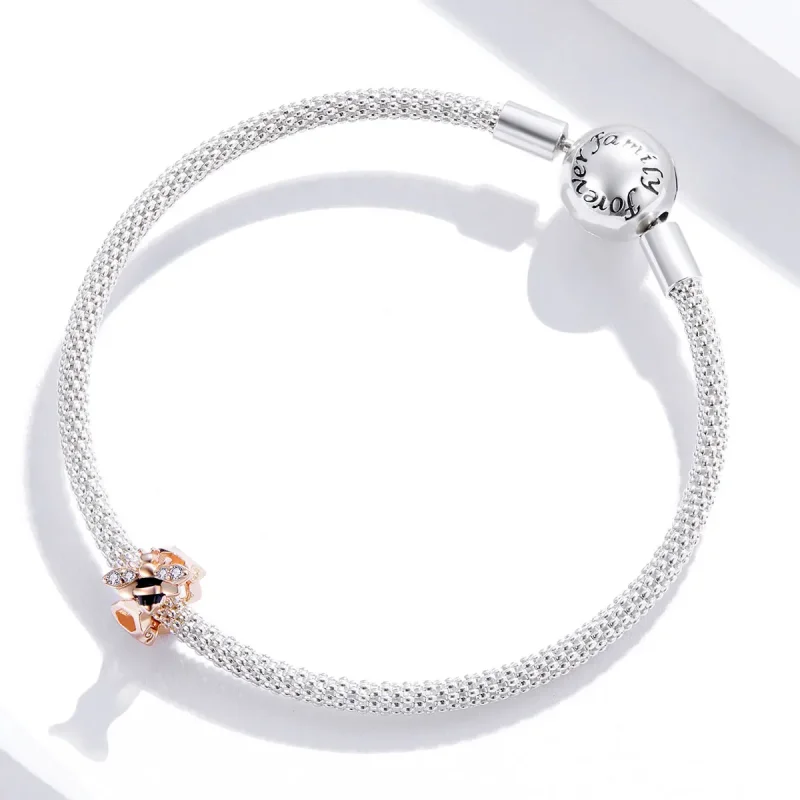 (image for) Pandora Style Little Bee Charm - BSC371 - View 3