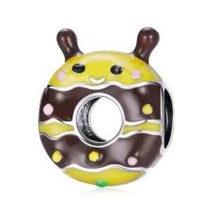 (image for) Pandora Style Little Bee Donuts Charm - SCC1878