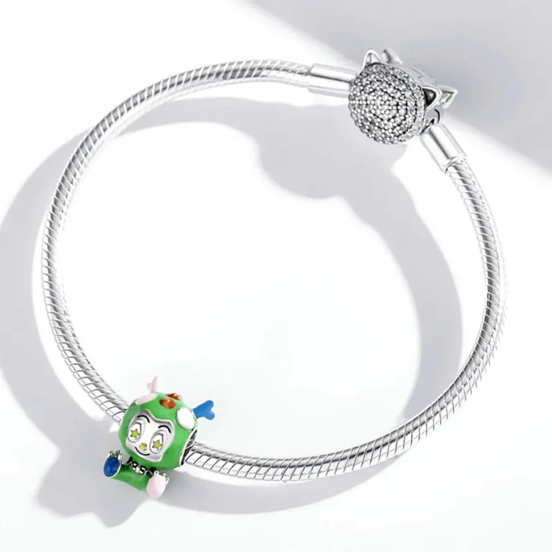 (image for) Pandora Style Little Dragon Doll Charm - SCC1943 - View 4