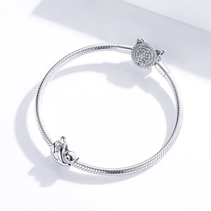 (image for) Pandora Style Little Sloth Charm - BSC109 - View 3