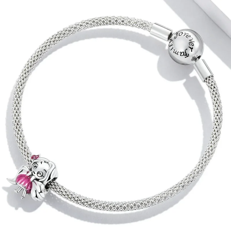 (image for) Pandora Style Long Hair Girl Charm - SCC2172 - View 3