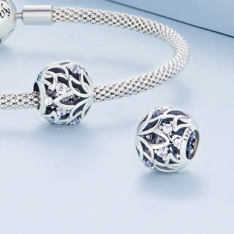 (image for) Pandora Style Lotus Charm - BSC675 - View 4
