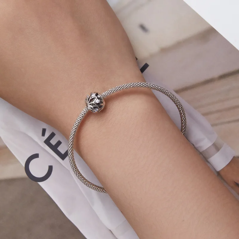 (image for) Pandora Style Lotus Charm - BSC675 - View 6