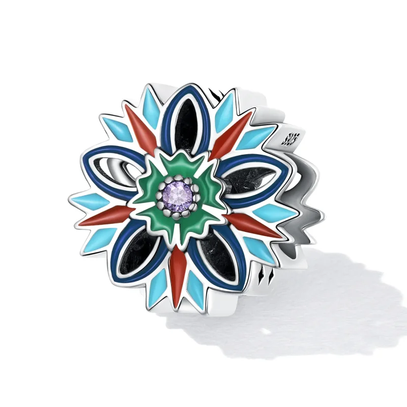 (image for) Pandora Style Lotus Charm - SCC2257 - View 2