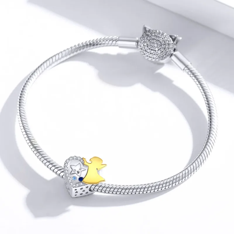 (image for) Pandora Style Love Angel Charm - SCC1732 - View 3