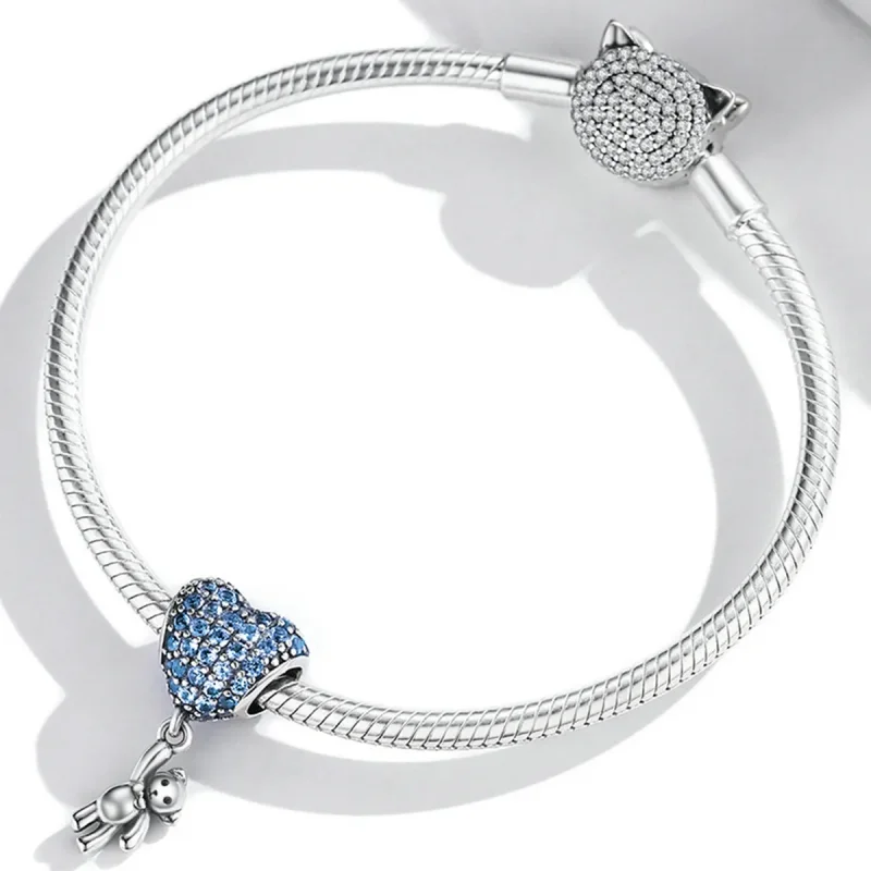 (image for) Pandora Style Love Balloon Bear Charm - SCC2023 - View 3