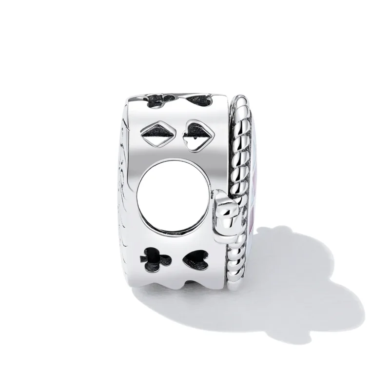 (image for) Pandora Style Love Clock Charm - SCC2245 - View 3