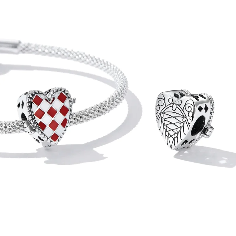 (image for) Pandora Style Love Clock Charm - SCC2245 - View 4