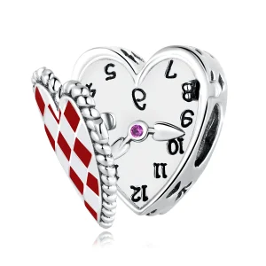 (image for) Pandora Style Love Clock Charm - SCC2245