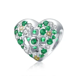 (image for) Pandora Style Love Four Leaf Clover Charm - BSC301