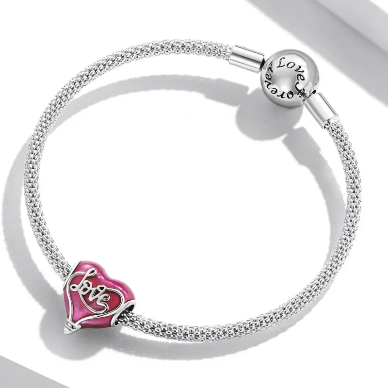 (image for) Pandora Style Love Lamp Charm - SCC2122 - View 3