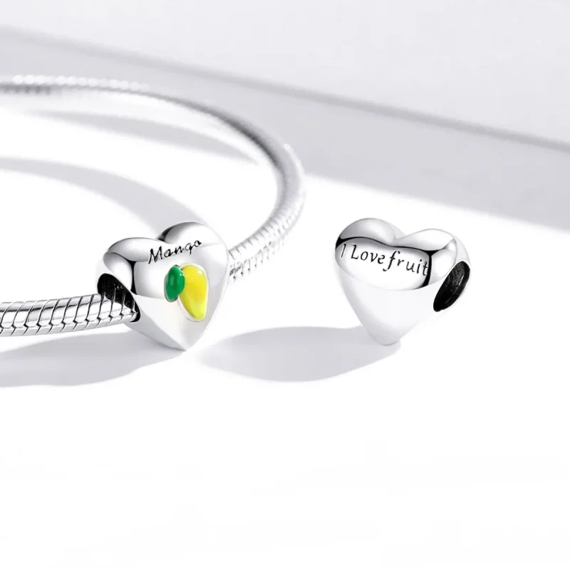 (image for) Pandora Style Love Mango Charm - SCC1952 - View 3