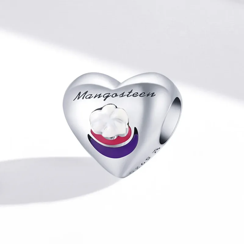 (image for) Pandora Style Love Mangosteen Charm - SCC1954 - View 2