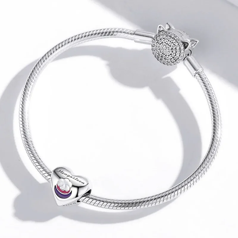 (image for) Pandora Style Love Mangosteen Charm - SCC1954 - View 4